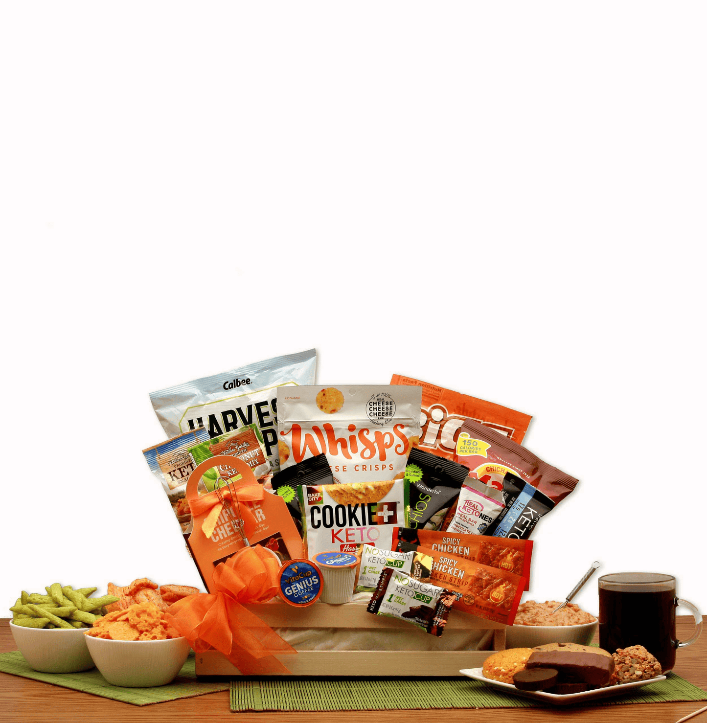 Keto Gourmet Gift Basket – Premium Low-Carb Snack Selection