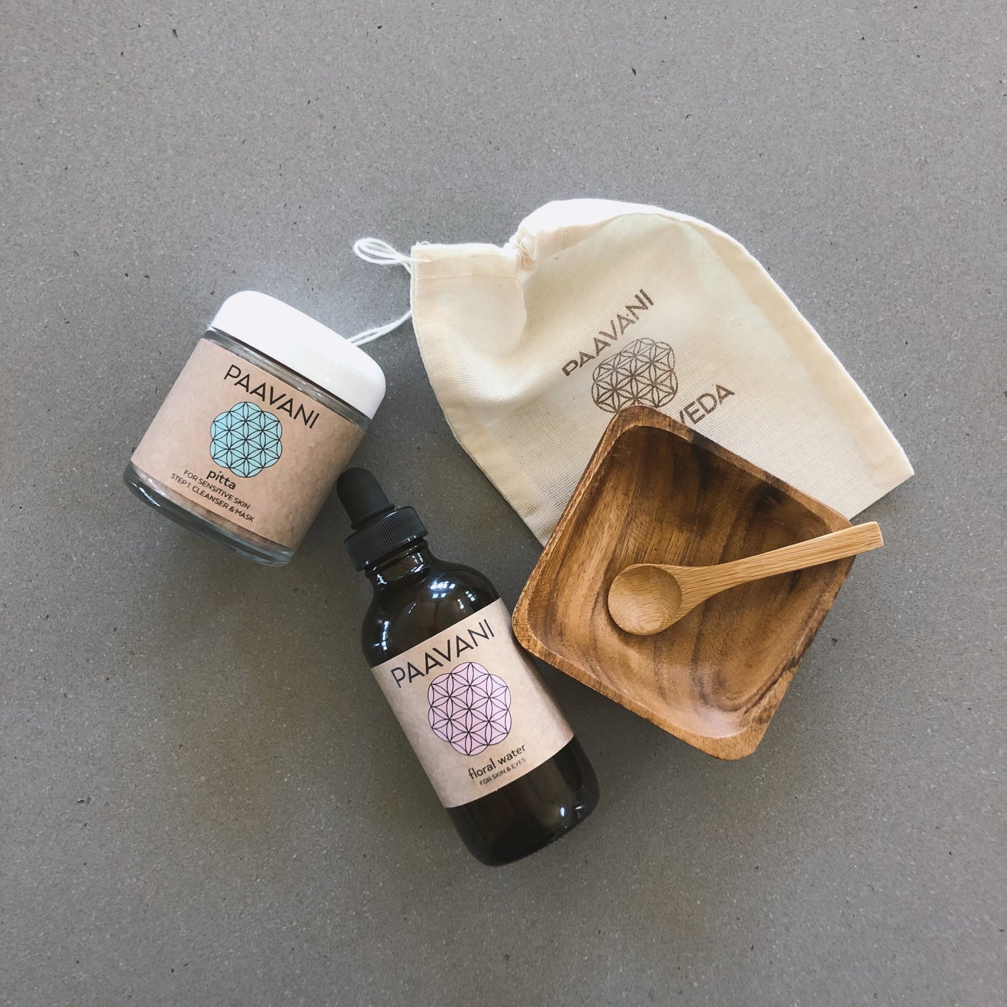 The Cleanser & Mask Ritual – Ayurvedic Skin Cleansing Set.