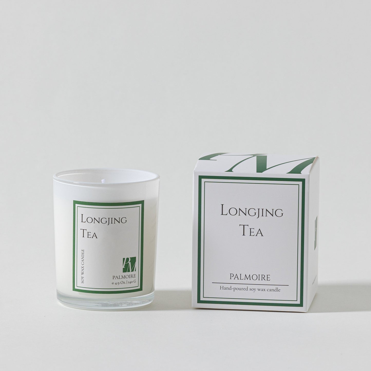 Awakening Dawn: Longjing Green Tea Soy Candle