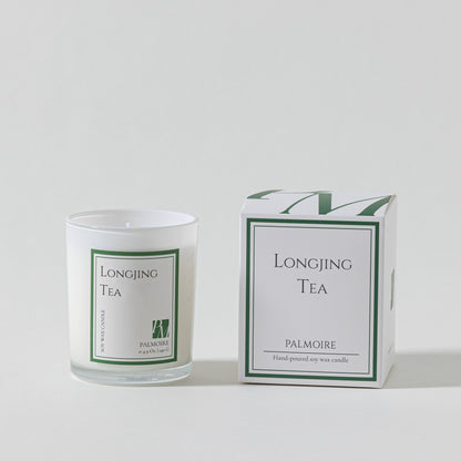 Awakening Dawn: Longjing Green Tea Soy Candle