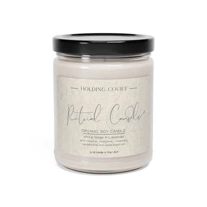 Ritual Organic Soy Candle – Lavender & Sandalwood