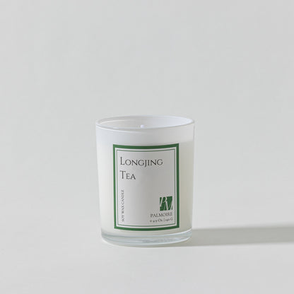 Awakening Dawn: Longjing Green Tea Soy Candle