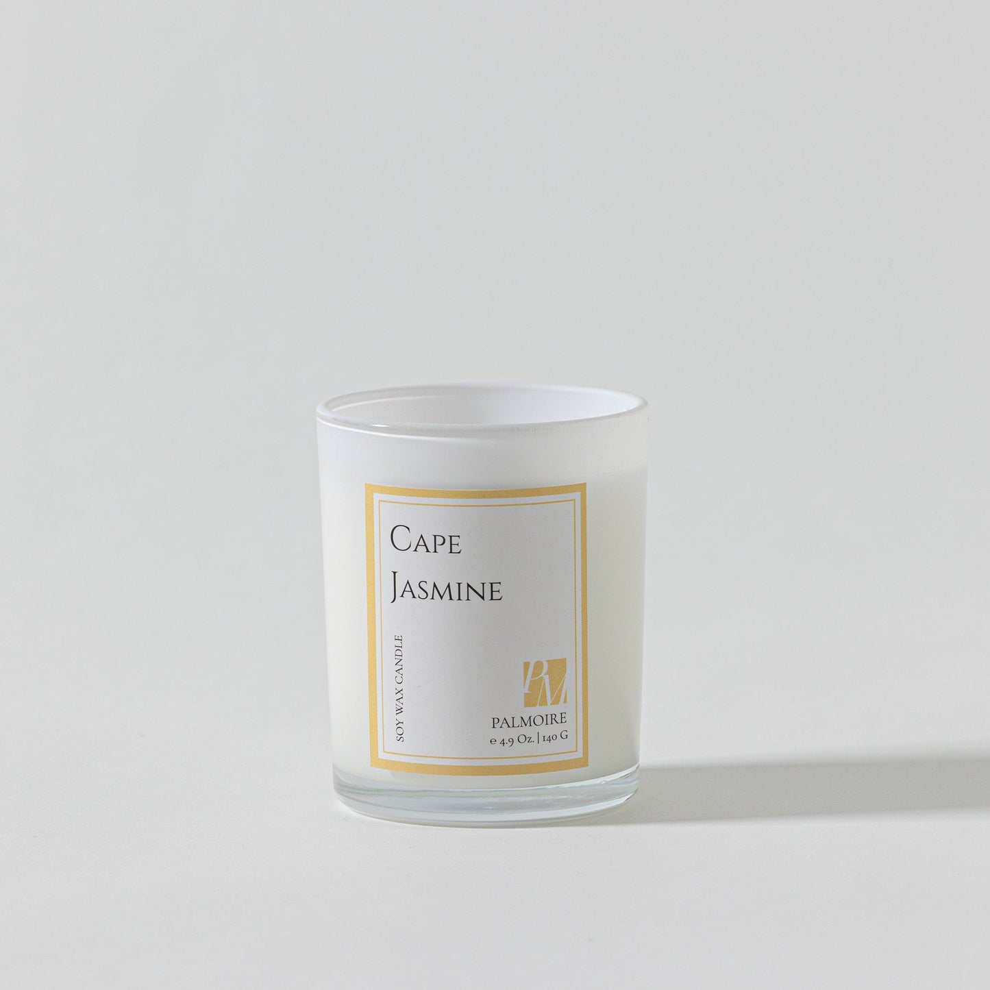 Cape Jasmine Soy Wax Candle – Floral Bliss.