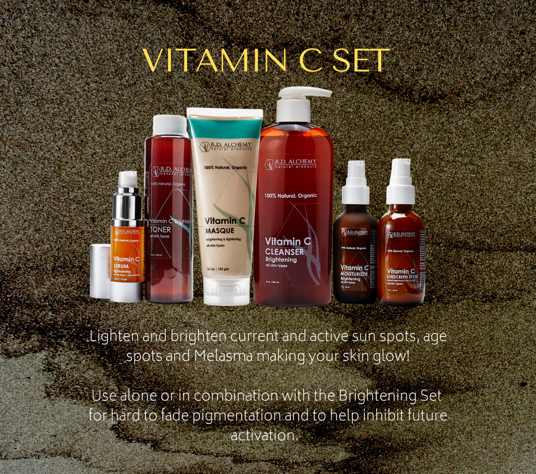 Radiance-Boosting Vitamin C Skincare Set.