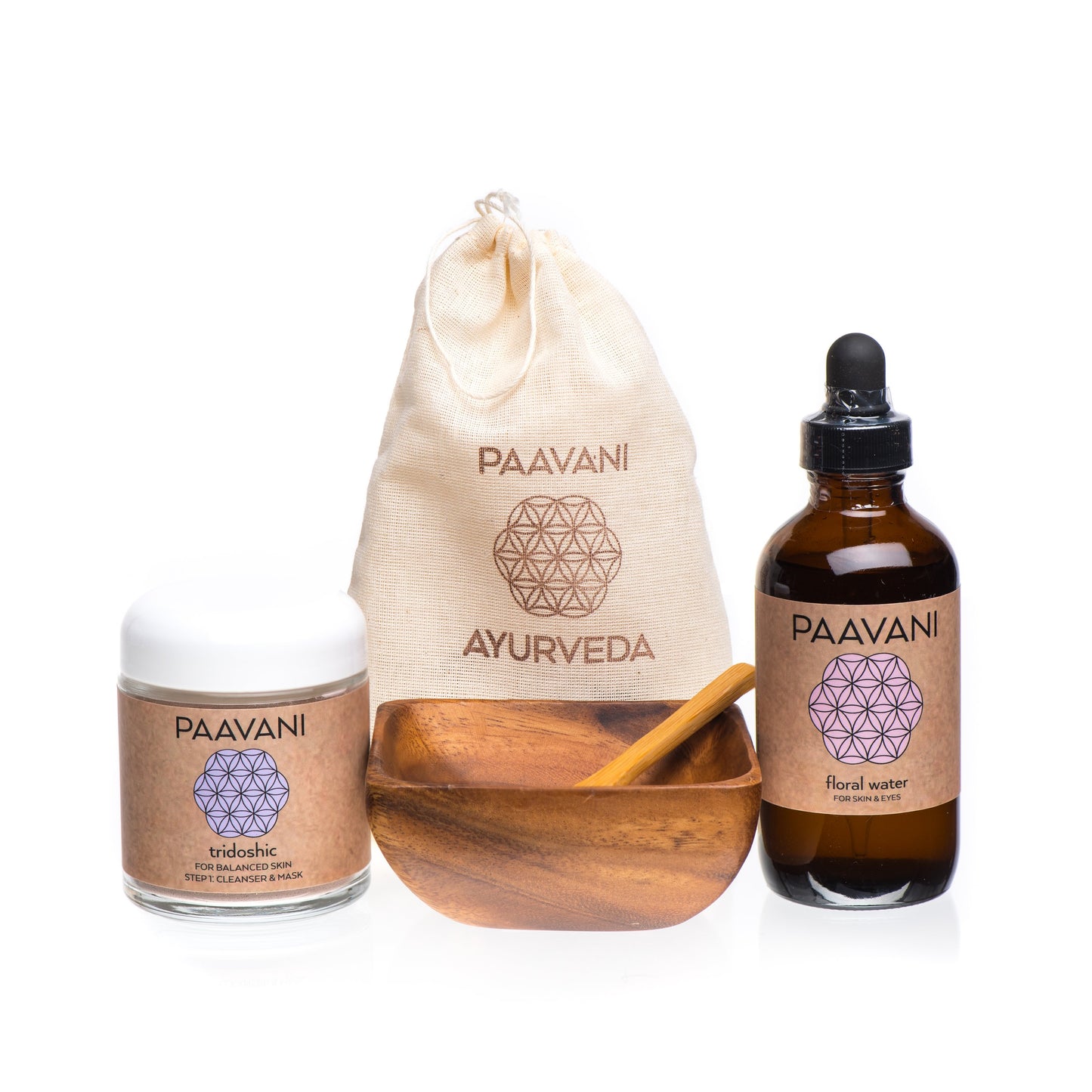 The Cleanser & Mask Ritual – Ayurvedic Skin Cleansing Set.