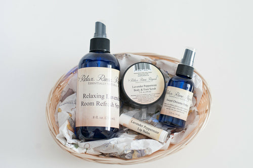 Essentials Gift Basket – All-Natural Self-Care Set