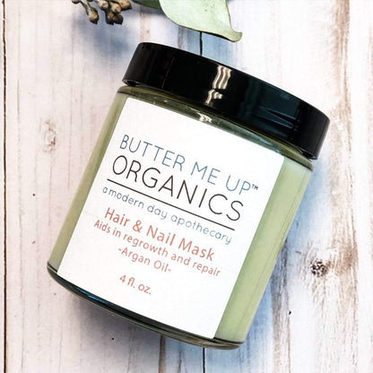 Organic Hair & Nail Mask for Growth and Nourishmen.