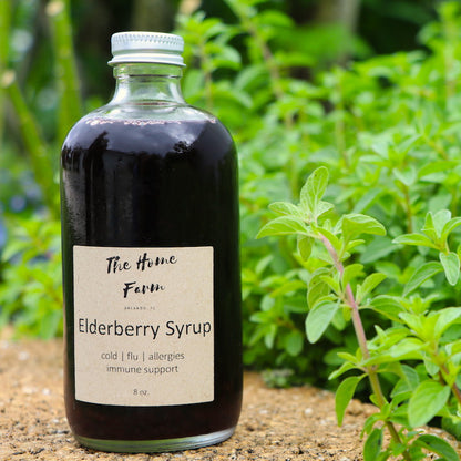 Organic Elderberry Syrup – Immune Support, Cold & Flu Relief