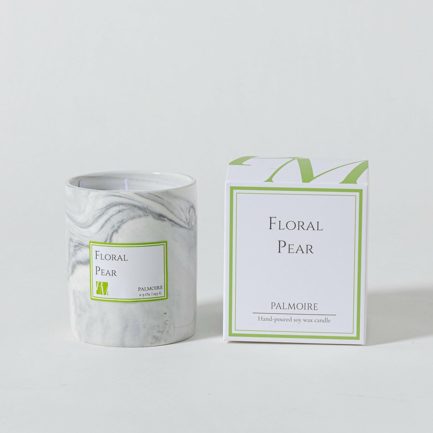 Floral Pear Soy Wax Candle – Refreshing Melon, Pear & Floral Blend.