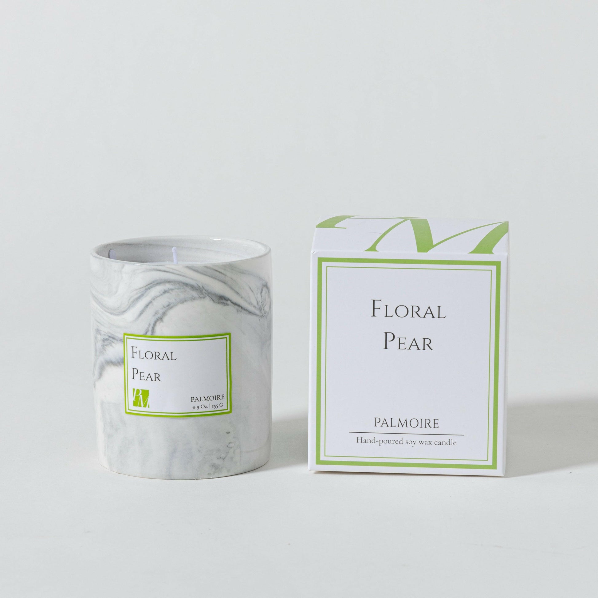 Floral Pear Soy Wax Candle – Refreshing Melon, Pear & Floral Blend.