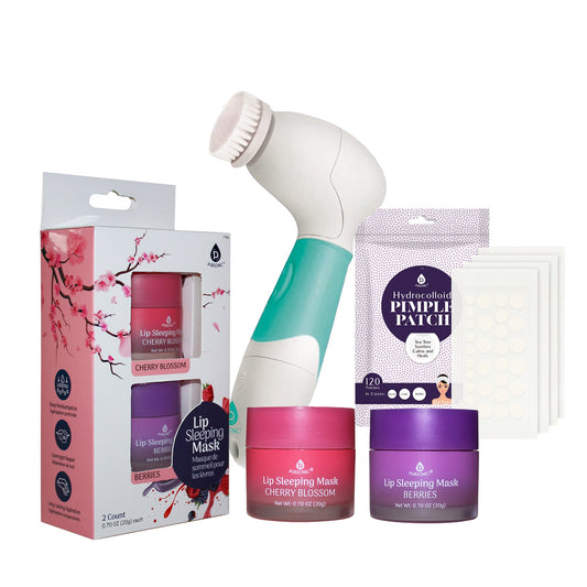 Pursonic Ultimate Skincare Bundle: Lip Care, Acne Solution & Advanced Cleansing System