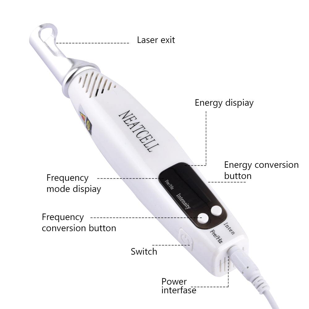 Mini Picosecond Laser Pen – Advanced Freckle, Tattoo, and Spot Removal Device with Multiple Functions