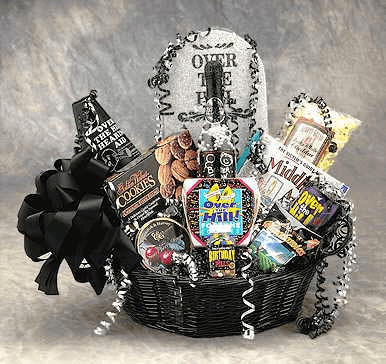 Over the Hill Birthday Gift Basket – Fun & Humorous Milestone Gift