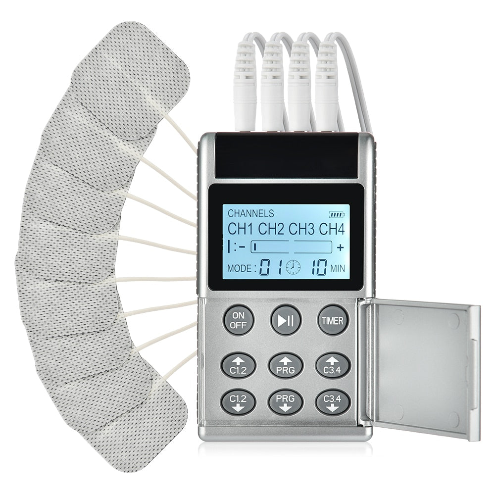 ReliefPulse Pro: 15-Mode EMS Muscle & Acupuncture Massager.