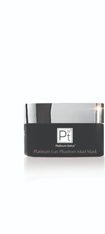 Platinum Lux Phantom Mud Mask – Age-Defying Detox Mask with DMAE & Colloidal Platinum.