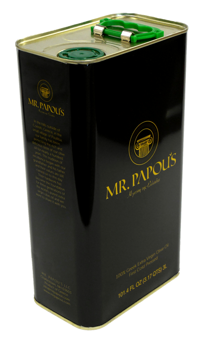 Mr. Papou's | Premium Greek Extra Virgin Olive Oil – First Cold Pressed Koroneiki Olives