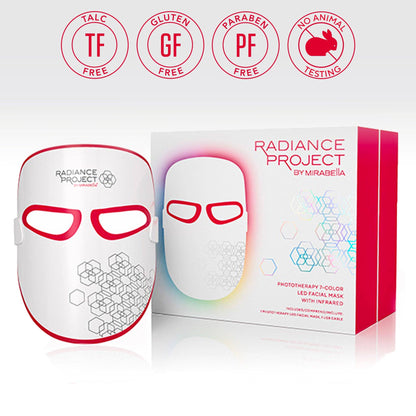 7-Color LED Phototherapy Facial Mask with Near Infrared – Proven Skin Renewal & Anti-Aging Technology