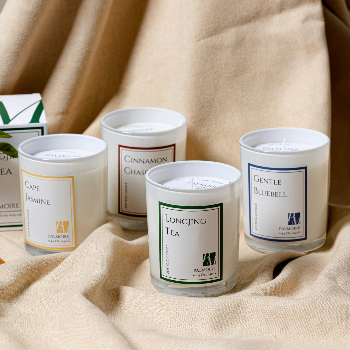 Minimalist Candle Bundle – Set of 4 Signature Scents