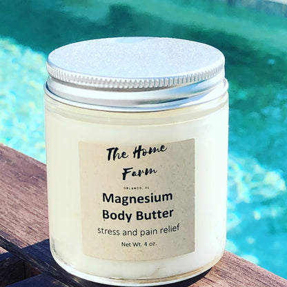 Organic Magnesium Body Butter – Relaxation & Recovery