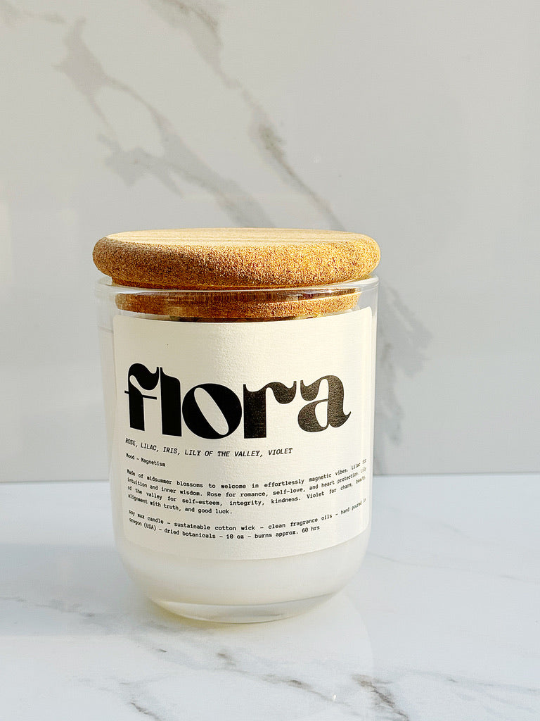 Mood-Boosting Botanical Candle Set (Terra, Herba, Flora).