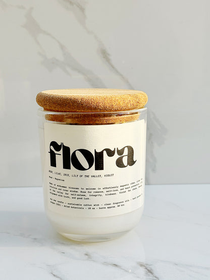 Mood-Boosting Botanical Candle Set (Terra, Herba, Flora).