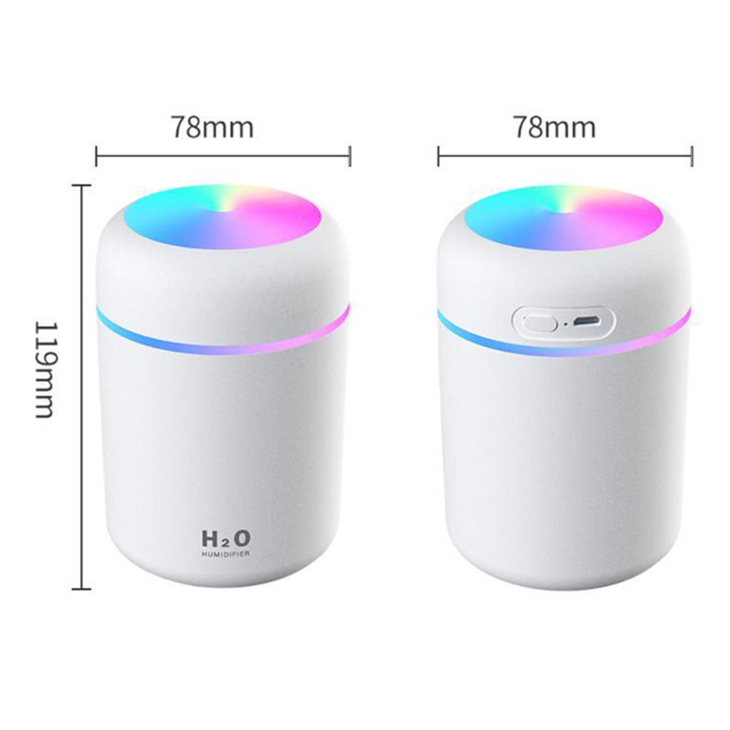 Portable Air Humidifier & Essential Oil Diffuser – Compact for Car & Home