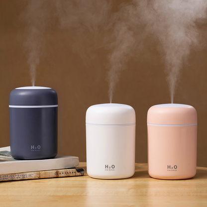 Portable Air Humidifier & Essential Oil Diffuser – Compact for Car & Home