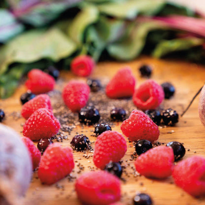 Ultra-Nourishing Mixed Berry Exfoliating Mask.