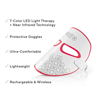 7-Color LED Phototherapy Facial Mask with Near Infrared – Proven Skin Renewal & Anti-Aging Technology