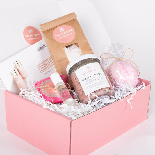 Ultimate New Mom Pampering Gift Set – HolysticSpa Essentials for Relaxation and Rejuvenation