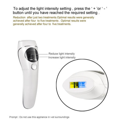 IPL Laser Hair Removal Device – 3-in-1 Permanent Hair Reduction with LCD Display.